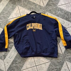 Knights Apparel Navy and Gold California Pullover